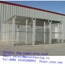 China supplier wholesale animal cages fence panels dog cages 3 runs XXXL dog cages outdoor dog cages with roofs